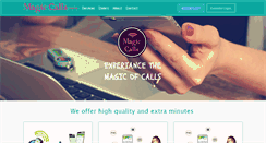 Desktop Screenshot of magiccalls.net